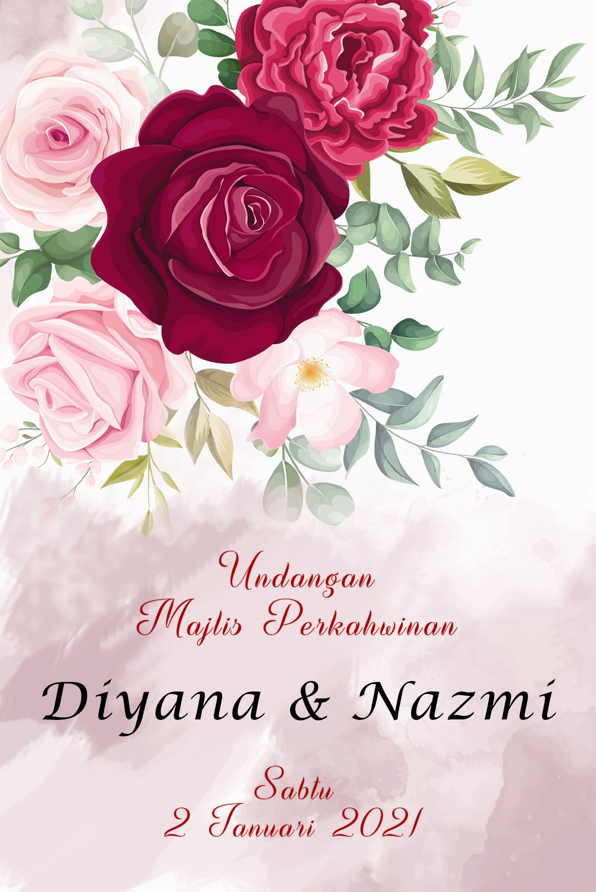 Majlis Perkahwinan  Diyana  Nazmi 02 01 21 POVE my 