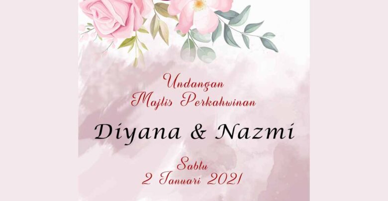 Majlis Perkahwinan  Diyana  Nazmi 02 01 21 POVE my 